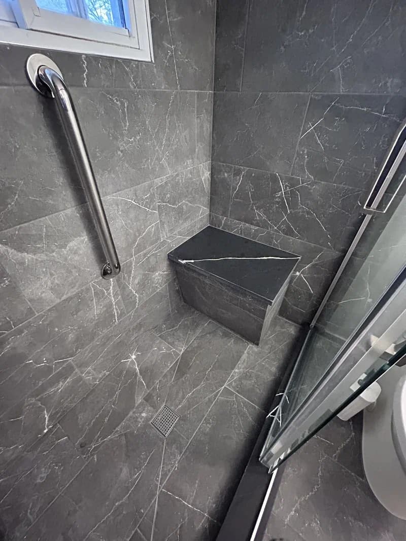 Featured bathroom renovation project by NV Renovation